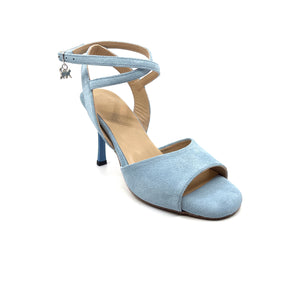 ID. Movimento Juntos Ice Blue Suede 8 Cm Heel