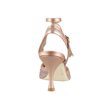 Tangolera A 1 CL Glitterino Rame Bordato Heel 7 cm