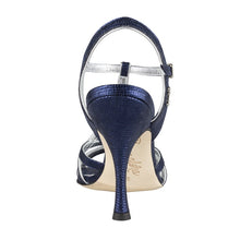 Tangolera A 11 Blu cangiante Heel 9 cm