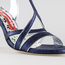 Tangolera A 11 Blu cangiante Heel 9 cm