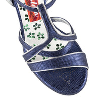 Tangolera A 11 Blu cangiante Heel 9 cm
