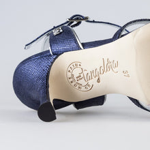 Tangolera A 11 Blu cangiante Heel 9 cm