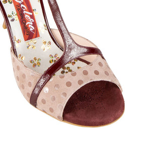 Tangolera A26 Cherry sfumato Heel 8 cm