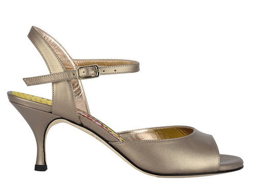 Tangolera A1 Bronzo Perl,  leather heel 6
