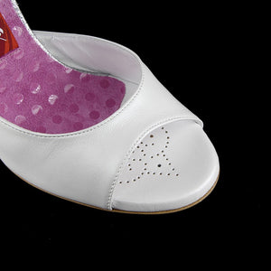 Tangolera  A1 Perlato Bianco Heel 7