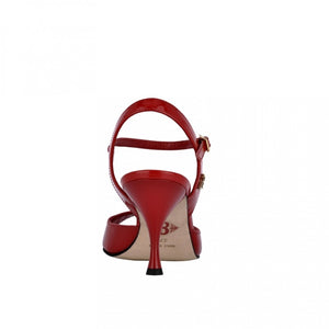 Bandolera  A1 Red patent leather 6cm Heel