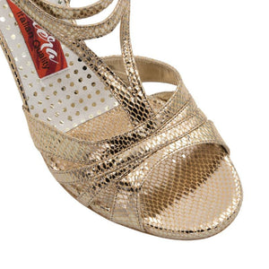Tangolera  A100 Bronzo Pitoncino heel 8 cm