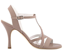 Tangolera A11 dark pink leather heel 9cm Comfort Fit