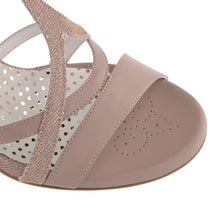 Tangolera A11 dark pink leather heel 9cm Comfort Fit