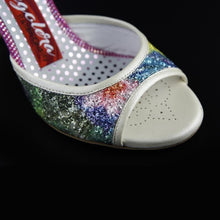 Tangolera A2 Glittery Flowers Heel 7 cm
