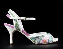Tangolera A2 Glittery Flowers Heel 7 cm