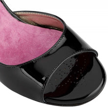 Tangolera A 9 BIS Vernice nera Heel 7 cm
