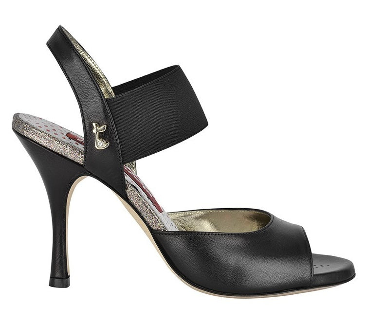 Tangolera E 01 Black Heel 9 cm