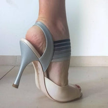 ID. TANGOLERA Ocho Beige Smoke, Ombre Wide Strap Heel 9 cm