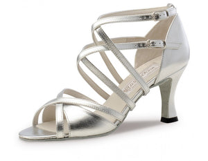 Werner kern Eva Silver leather 6,5 Heel