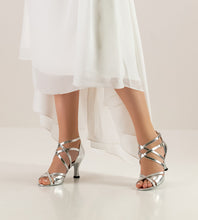 Werner kern Eva Silver leather 6,5 Heel