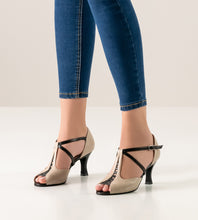 Werner Kern Holly Nappa beige / Black  6.5 cm Heel