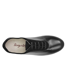 Tangolera Practice Women's  Black Leather, Heel 4 cm