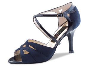 Navy ballroom 2025 dance shoes