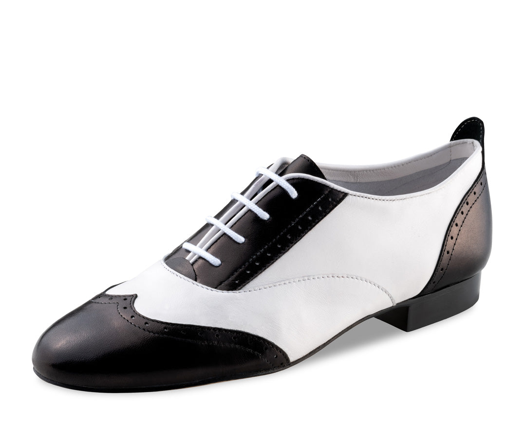 White leather 2024 dance shoes